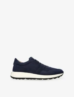 TODS Nuova Allacciato Sportivo 79K Suede Trainers - EUR 39 / 5 UK MEN in Navy – Mens | Trainers | Lace up trainers