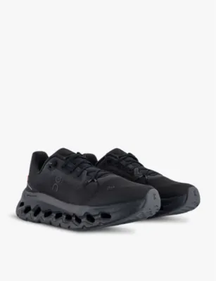 ON Cloudtilt cushioned-sole mesh low-top trainers - EUR 43.5 / 9.5 UK MEN in ECLIPSE BLACK, additional product view 3