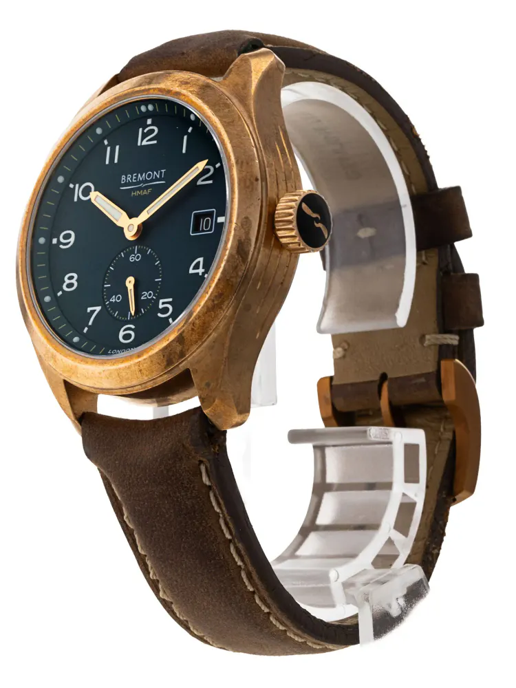 Bremont Armed Forces Collection BROADSWORD BRONZE SOTEK — 2024 — Very good in Blue Arabic, additional product view 2