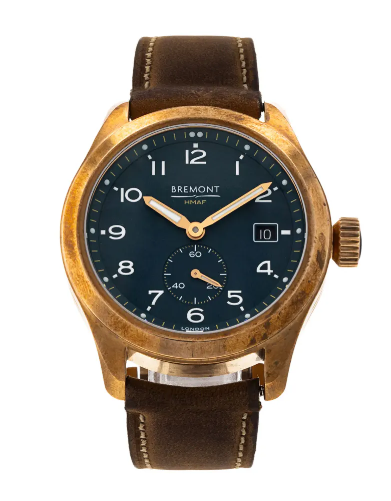 Bremont Armed Forces Collection BROADSWORD BRONZE SOTEK — 2024 — Very good in Blue Arabic – Pre-owned watches