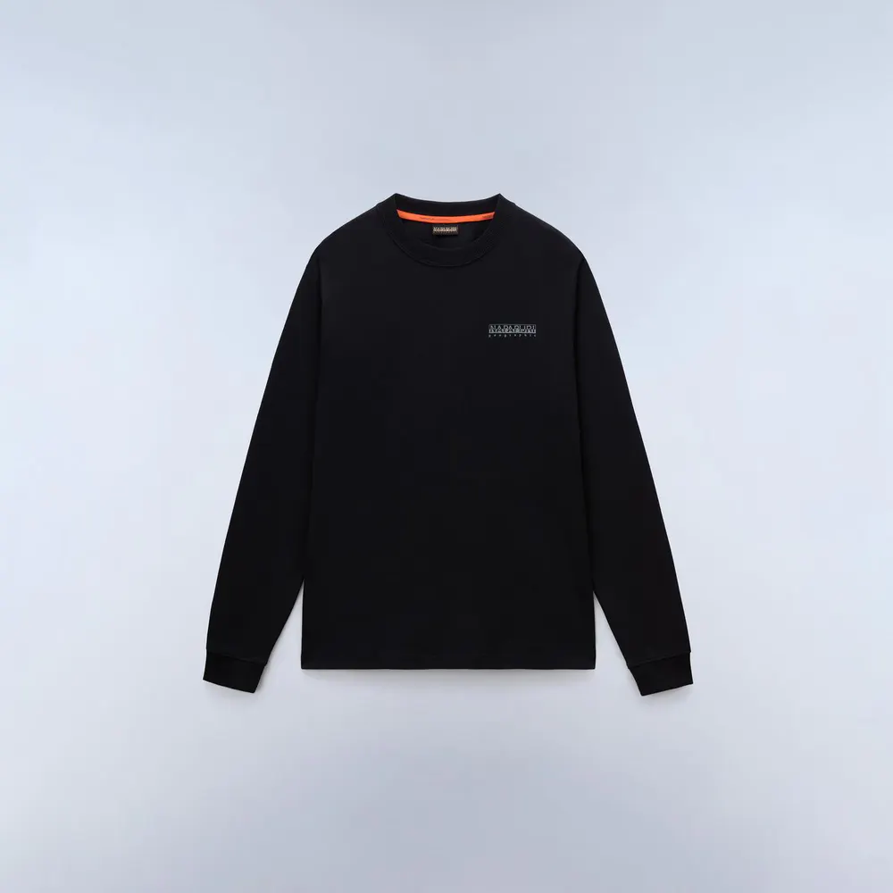 Napapijri Men's Napa Back Graphic Long Sleeve T-Shirt