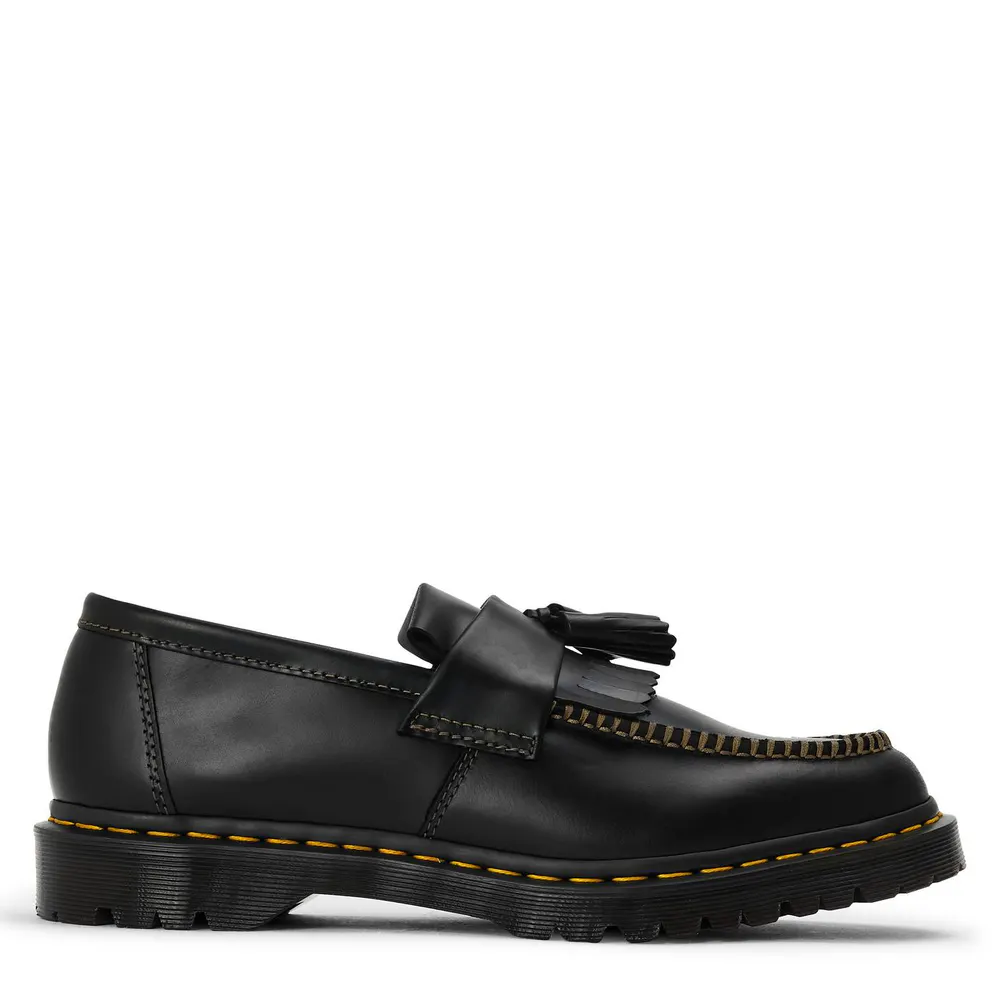 Dr Martens Adrian Tassel Loafer in Black Orleans – Footwear