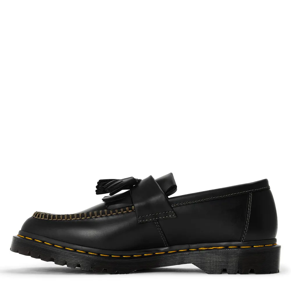 Dr Martens Adrian Tassel Loafer in Black Orleans, additional product view 2