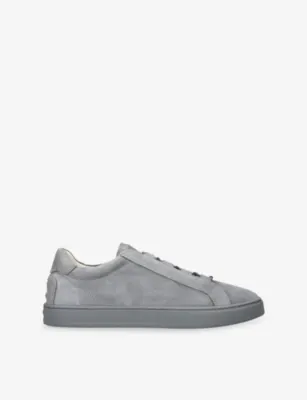 TODS Cassetta Suede Trainers - EUR 43 / 9 UK MEN in GREY – Mens | Trainers | Lace up trainers