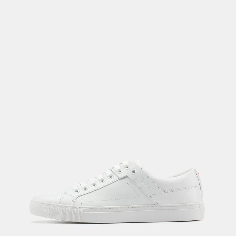 Hugo Men's Futurism Tenn Lt Low-Top Trainers in White, additional product view 2