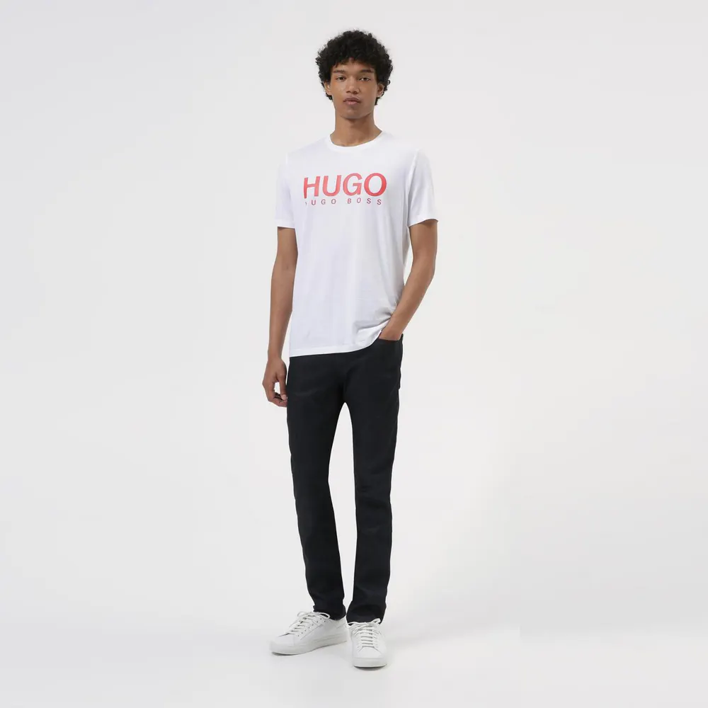 Hugo Men's Futurism Tenn Lt Low-Top Trainers in White, additional product view 3