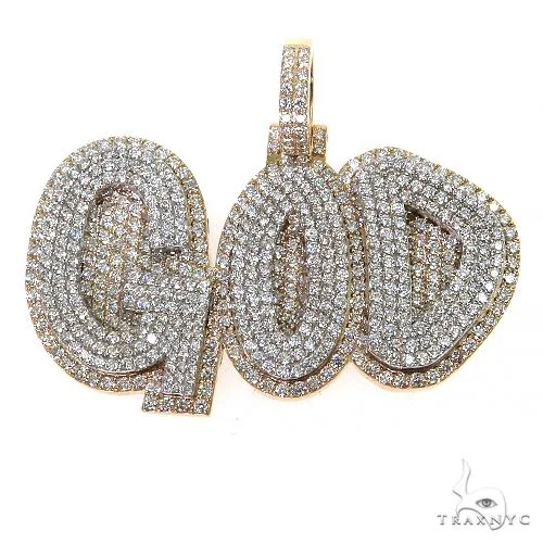 RINA - For Him CUSTOM Custom Made 'God' Diamond Pendant 68361 – Pendant