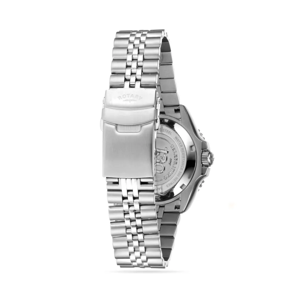 Rotary Seamatic 300 GMT 42mm Mens Watch Black in Black, additional product view 3