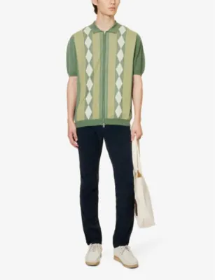 FRAME L'homme slim-fit straight-leg stretch-denim jeans detail 2