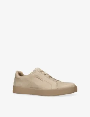COLE HAAN Grandpro Luxe Slip-On Suede Trainers - EUR 43.5 / 9.5 UK MEN in Beige, additional product view 3