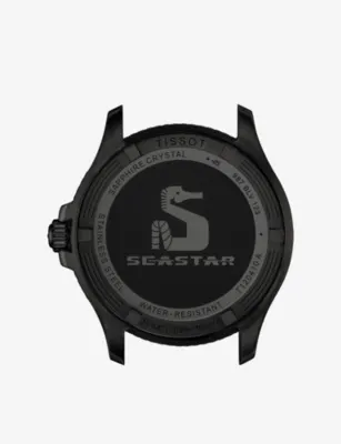 TISSOT T120.410.33.091.00 Seastar 1000 40mm PVD-Coated Stainless-Steel Quartz Watch detail 3