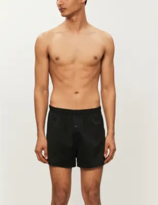 HANRO Sporty regular-fit cotton boxers detail 2