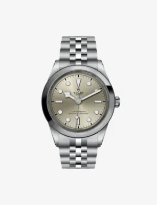 TUDOR Black Bay One Stainless-Steel Automatic Watch 41mm in CHAMPAGNE, additional product view 2