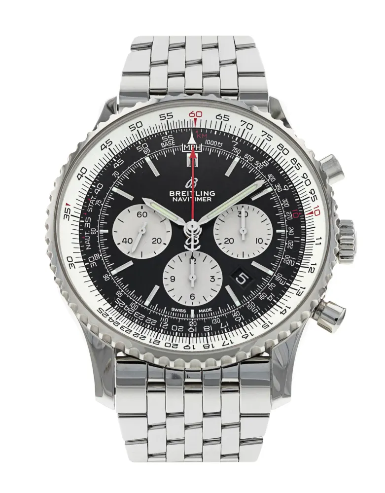 Breitling Navitimer 01 AB0127 — 2019 — Excellent in Black Baton – Pre-owned watches