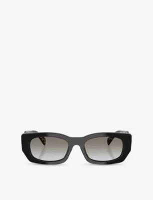 PRADA PR B05S Pillow-Frame Acetate Sunglasses