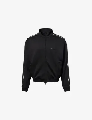 REPRESENT Logo-Embroidered Jersey Track Top