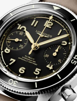 LONGINES Spirit Pilot Flyback 39.5mm Stainless Steel Manual Watch detail 3