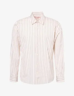 ORLEBAR BROWN Justin Striped Cotton Shirt