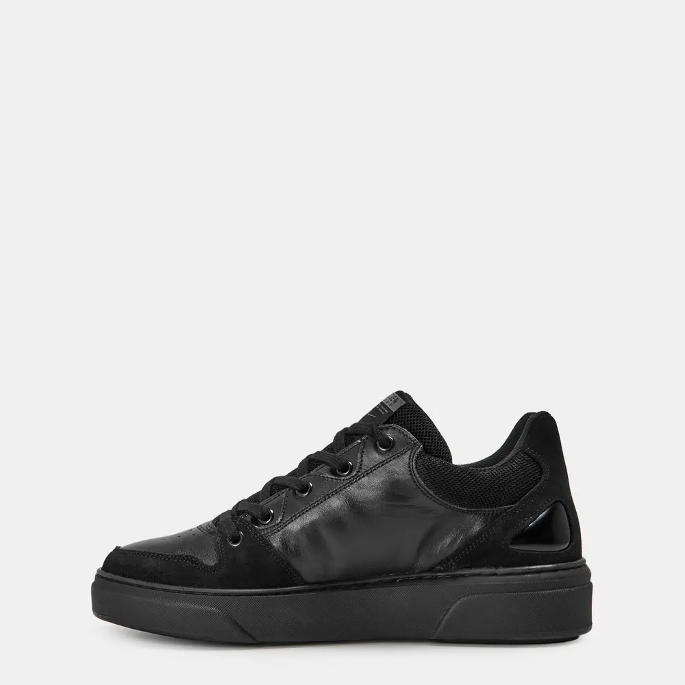 Steve Madden Men's Kingpin Low-Top Trainers in Black/Black, additional product view 2