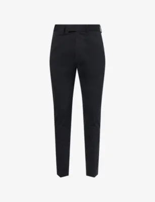 TOM FORD Tapered-Leg Slip-Pocket Cotton Chino Trousers