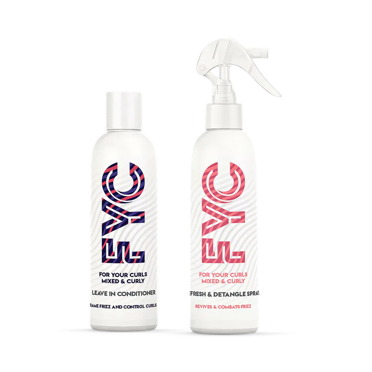 FYC For Your Curls Styling Bundle with Leave-In Conditioner and Refresh & Detangle Spray 2 x 250ml