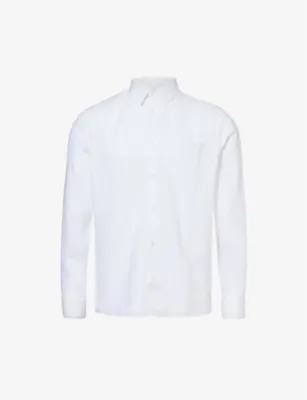 VILEBREQUIN Caroubis logo-embroidered linen shirt