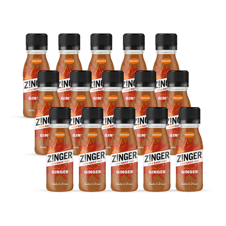James White Drinks Organic Extra Hot Ginger Zinger Shots 15x 70ml – Food & Drink > Drinks & Juices > Juices & Health Shots