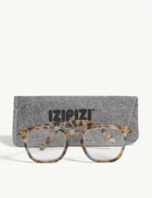 IZIPIZI #E Reading square-frame glasses +1, additional product view 2