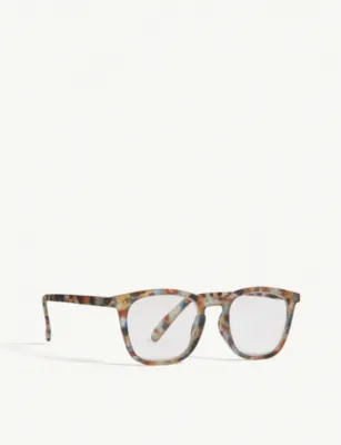 IZIPIZI #E Reading square-frame glasses +1, additional product view 3