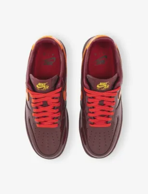 NIKE Air Force 1 Low Patent-Leather Trainers - EUR 41.5 / 7.5 UK MEN detail 2