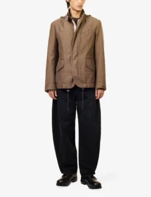 SACAI Flap-Pocket Cotton Jacket detail 2