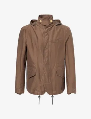 SACAI Flap-Pocket Cotton Jacket