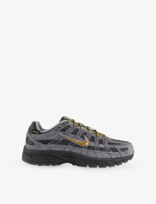 For Him P-6000 Leather and Mesh Trainers - 6.5 in MEDIUM ASH GOLDEN HOPS P – Mens | Trainers | Lace up trainers