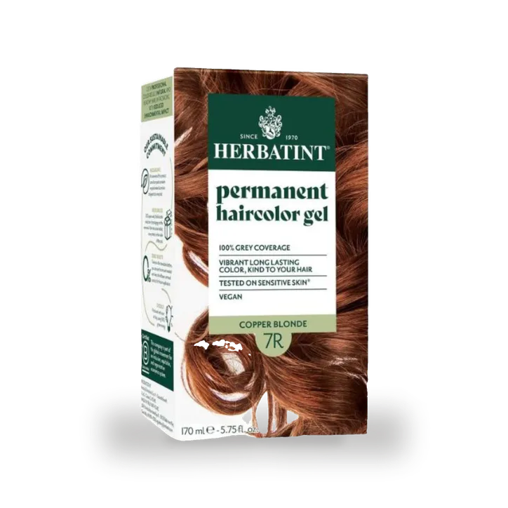 Herbatint Hair Colours Copper Blonde 7R