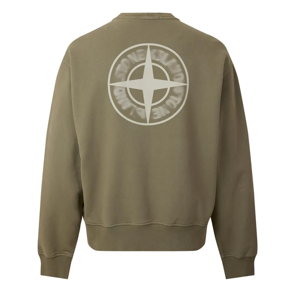 Stone Island SI BLUR CREW SWEAT detail 2