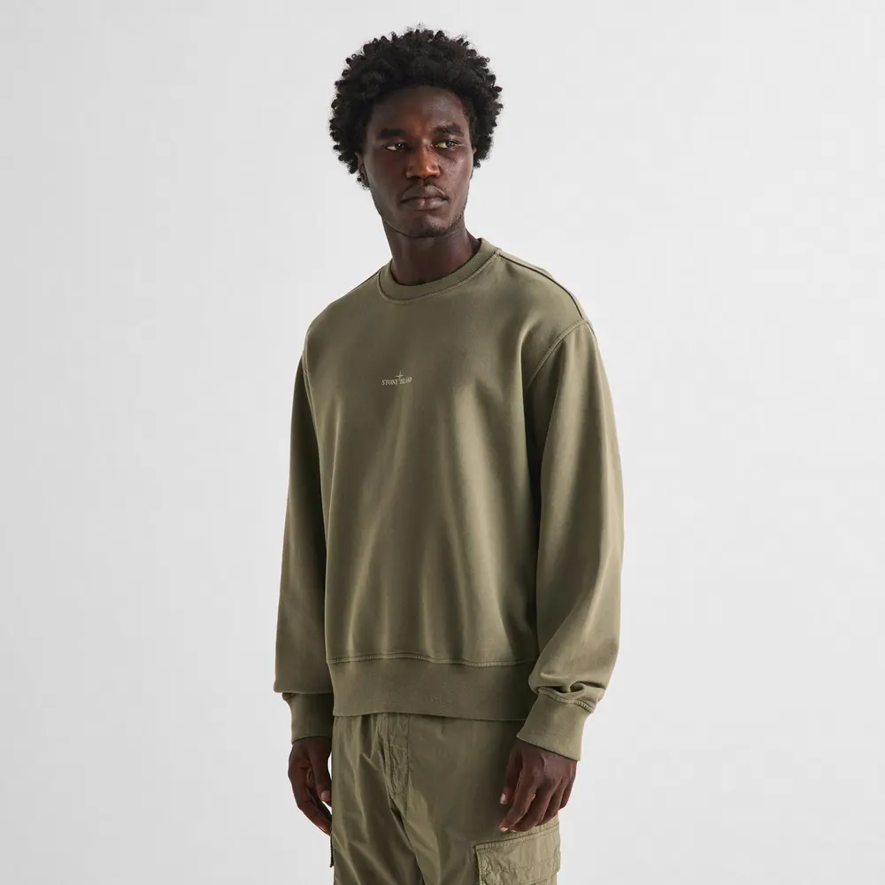 Stone Island SI BLUR CREW SWEAT detail 3