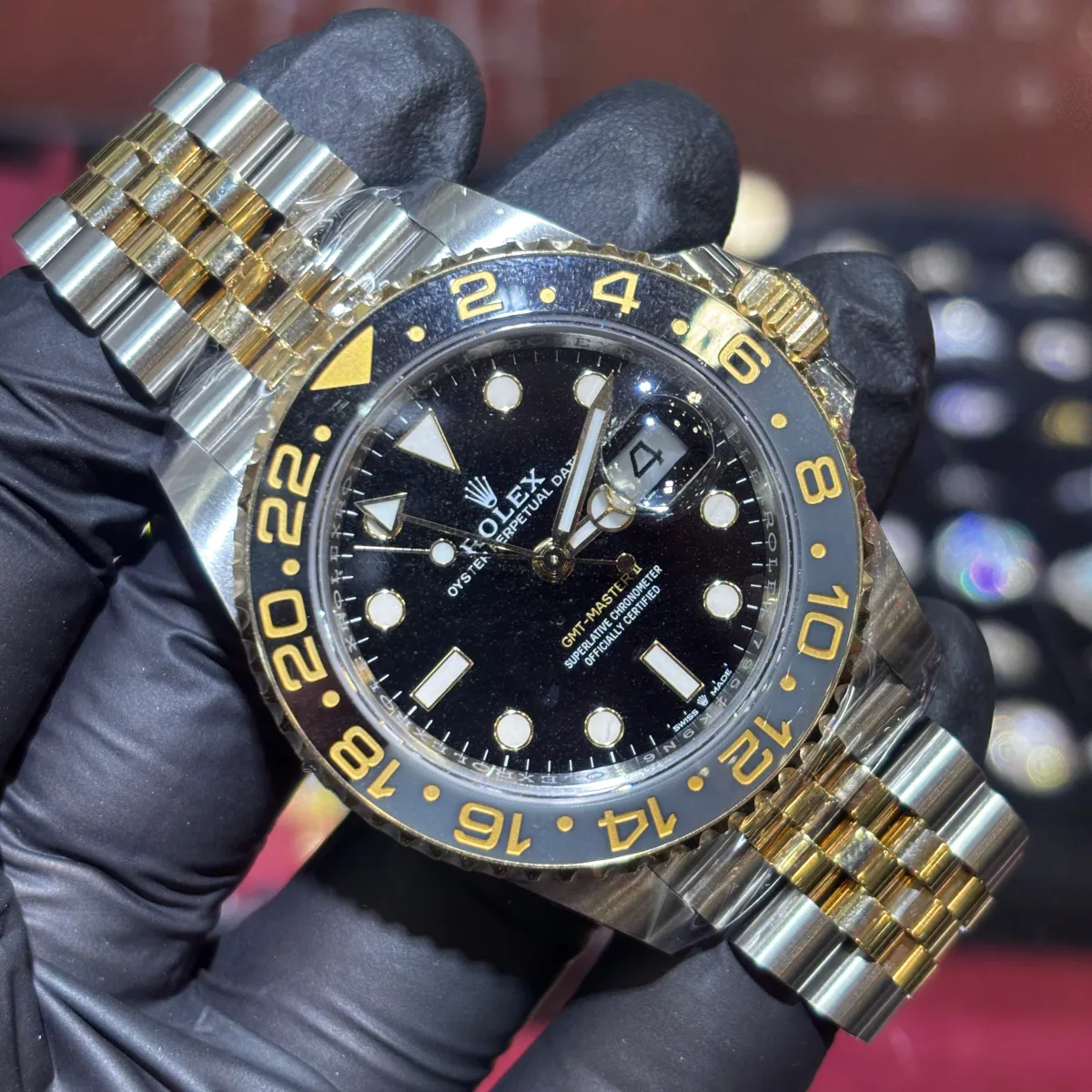 ANKUR - For Him WATCHES 2026 Rolex GMT-Master II 40mm | Two Tone Yellow Gold | "Zombie" – Watch