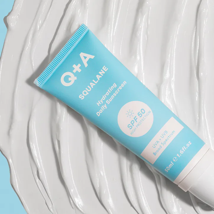 Q+A Squalane SPF50 Hydrating Daily Facial Sunscreen 50ml detail 3