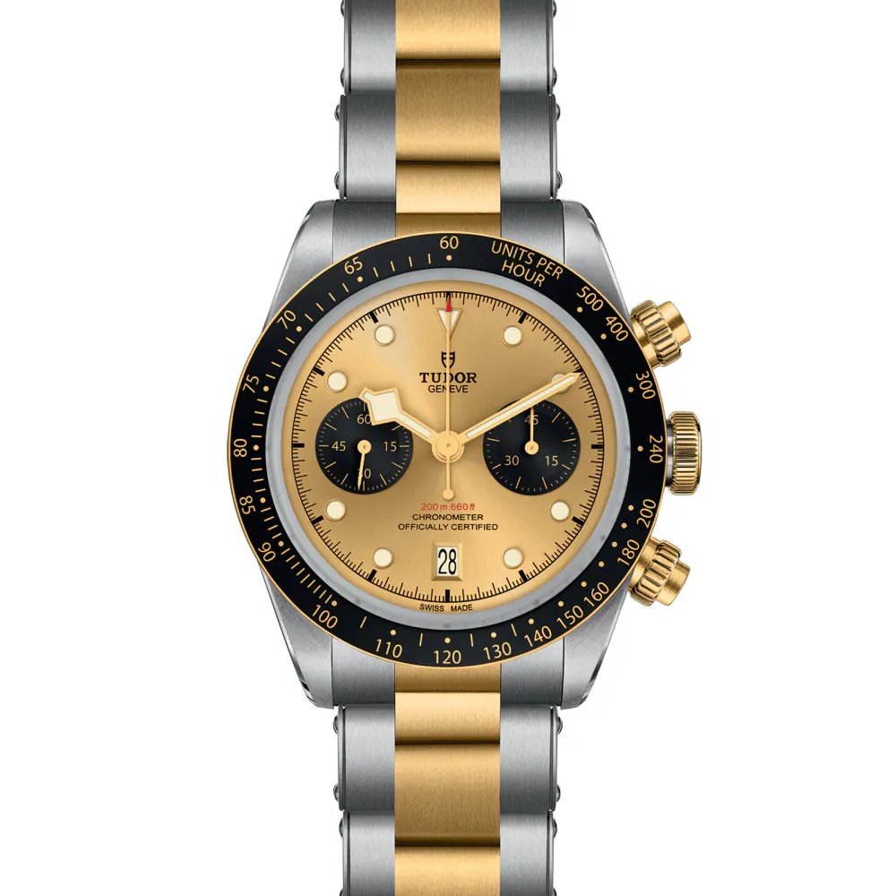 Tudor Black Bay Chrono S&G 41mm Stainless Steel in Champagne, additional product view 2