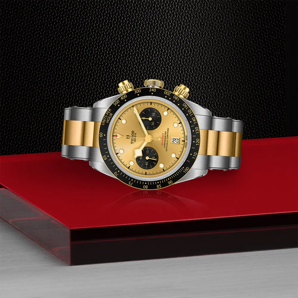 Tudor Black Bay Chrono S&G 41mm Stainless Steel in Champagne, additional product view 3