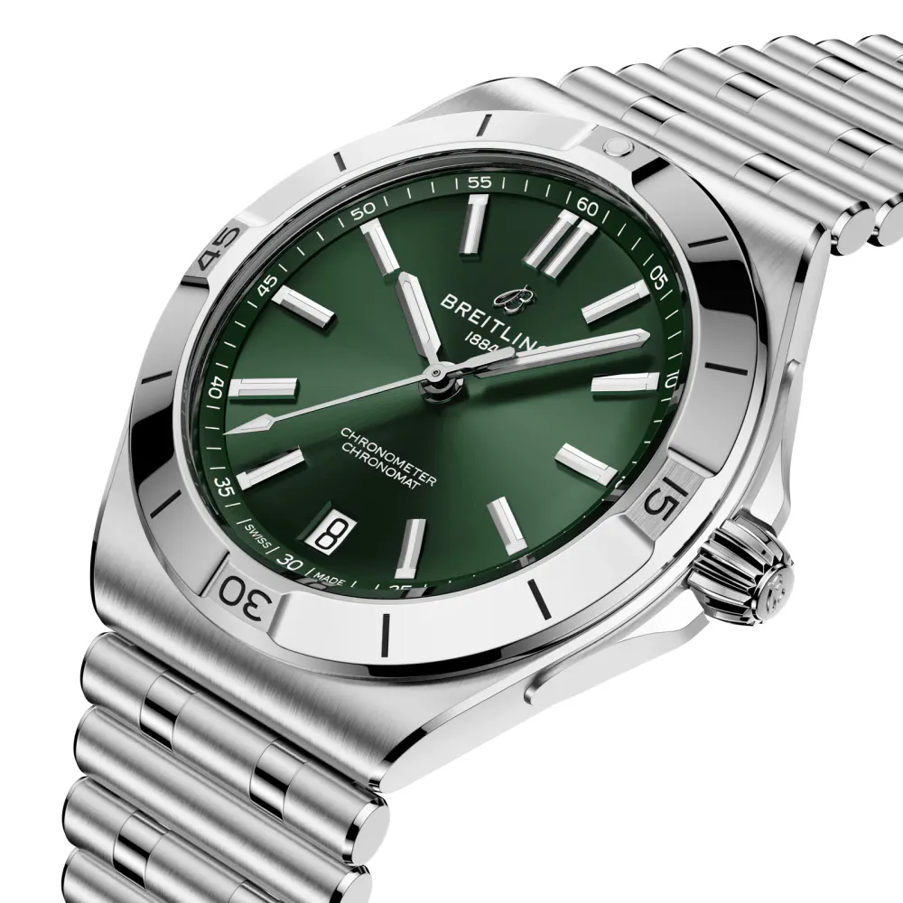 Breitling Chronomat B31 40mm Mens Watch Green in Green, additional product view 2