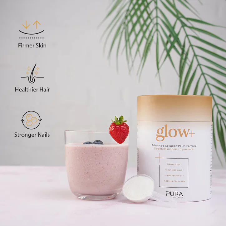 Pura Collagen glow+ Advanced Collagen PLUS Formula 284g, additional product view 3