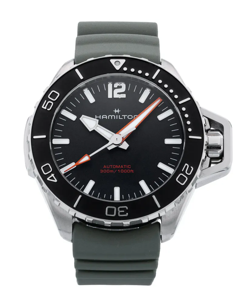 Hamilton Khaki Navy H77825331 — 2025 — Excellent in Black Baton – Pre-owned watches