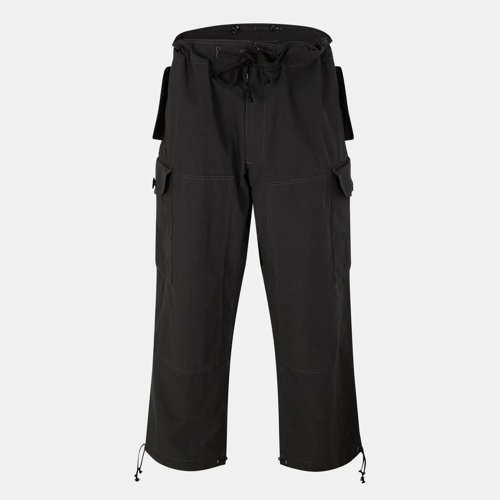 Maison Margiela Men's Multi Pocket Tailored Cargo Trousers in Black – Clothing