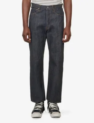 VISVIM Social Sculpt Straight-Leg Denim Selvedge Jeans in L30, additional product view 3