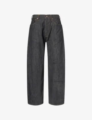VISVIM Social Sculpt Straight-Leg Denim Selvedge Jeans in L30 – Mens | Jeans | Straight Leg