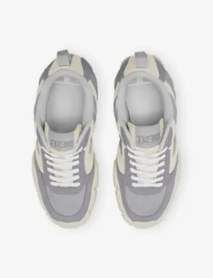 DIESEL S-Pagodha Low Suede Trainers - EUR 44 / 10 UK MEN in HB416, additional product view 2