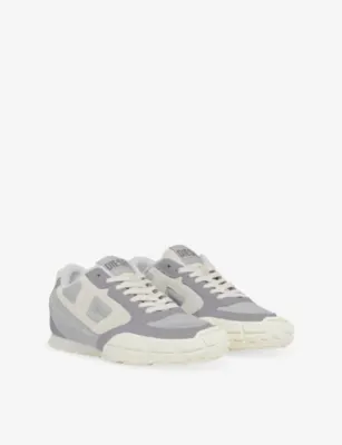 DIESEL S-Pagodha Low Suede Trainers - EUR 44 / 10 UK MEN in HB416, additional product view 3