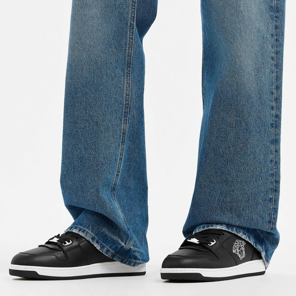 Versace Men's Medusa Sneak Low-Top Trainers detail 3