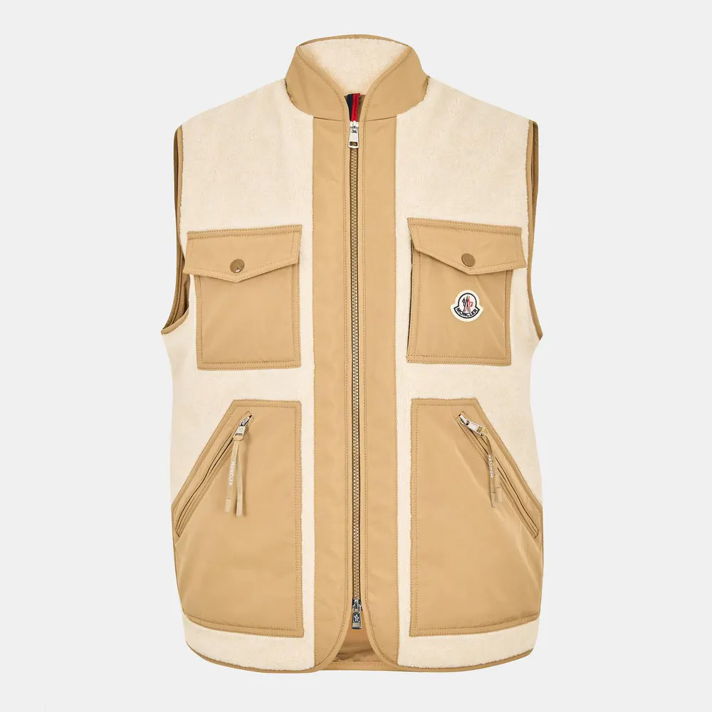 Moncler Men's Ted Fleece Gilet